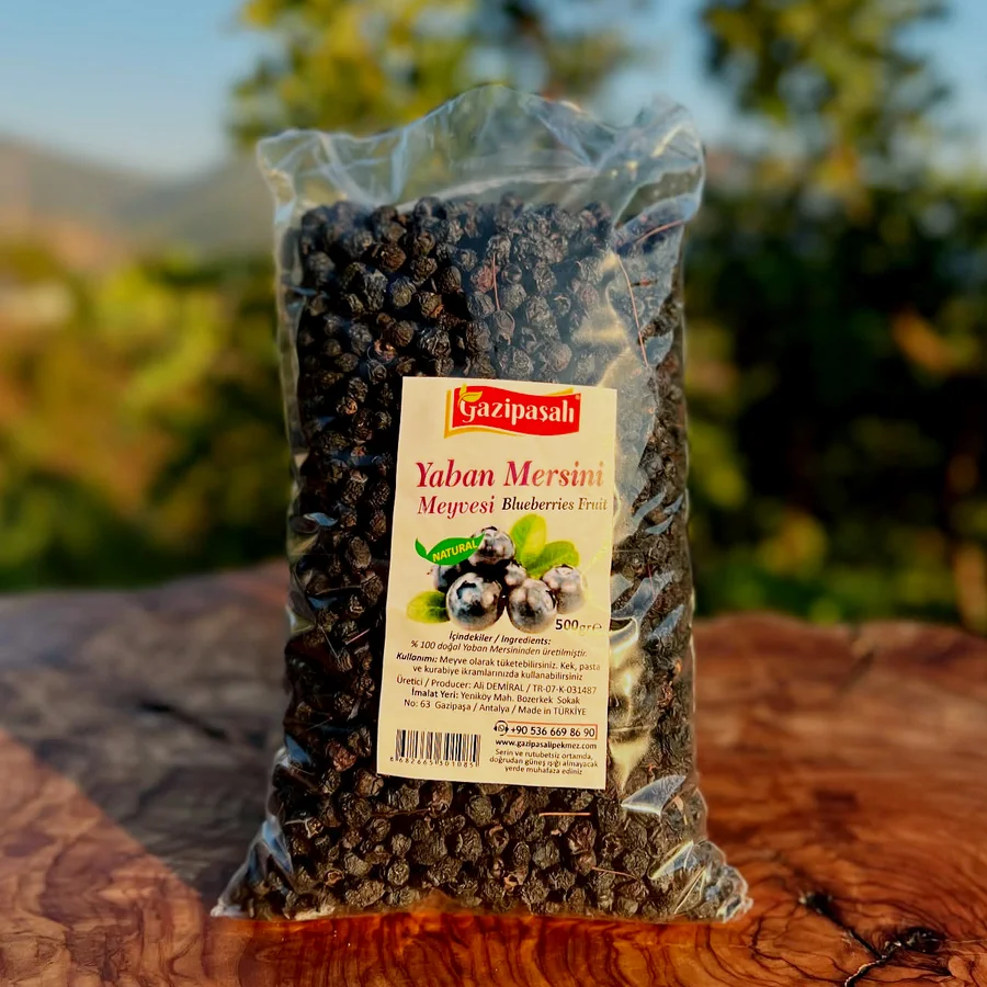 Yaban Mersini Meyvesi Yerli 500gr.